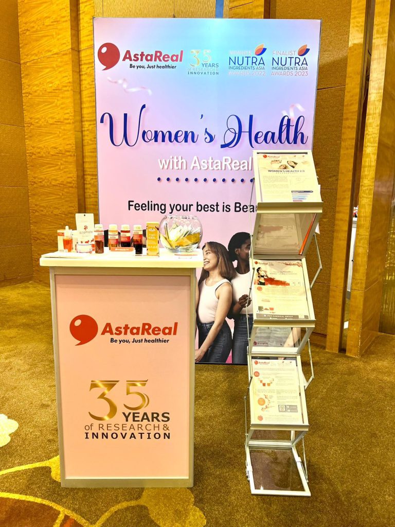 AstaReal at Growth Asia Summit 2023 in Singapore, women's health and astaxanthin